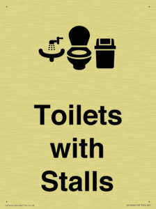 Toilets: Stalls and Wash Basin with Sanitary Bin